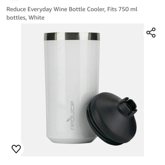 Wine Bottle Cooler NEW in box with tag. Giftable - Picture 11 of 12